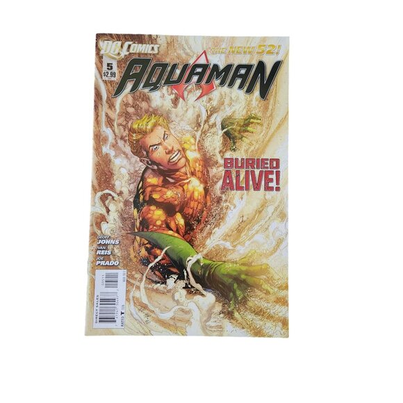 DC Comics Aquaman Buried Alive #5 2011 Comic Book Collector Bagged Boarded - Picture 1 of 2